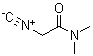 2-异氰基-N,N-二甲基乙酰胺分子结构 (CAS 68157-98-2)