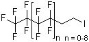 CAS 登录号：68188-12-5, C2-18-全氟烷基碘乙烷, 1,1,2,2-四氢全氟烷基碘化物(C4-C20)