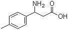 3-Amino-3-(4-methylphenyl)propionic acid molecular structure (CAS 68208-18-4)