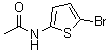 2-Acetamido-5-bromothiophene molecular structure (CAS 68236-26-0)