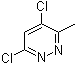 structure of CAS# 68240-43-7, 3,5-Dichloro-6-methylpyridazine