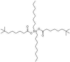 CAS 登录号：68299-15-0, 二(新癸酰氧基)二辛基锡烷