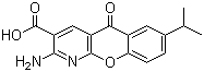 structure of CAS# 68302-57-8, Amlexanox