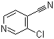 structure of CAS# 68325-15-5, 3-Chloro-4-cyanopyridine