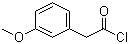 structure of CAS# 6834-42-0, 3-Methoxyphenylacetyl chloride