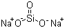 structure of CAS# 6834-92-0, Sodium metasilicate