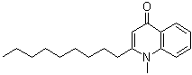 1-甲基-2-壬基-4-喹啉酮分子结构 (CAS 68353-24-2)