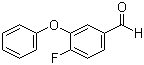 4-Fluoro-3-phenoxybenzaldehyde molecular structure (CAS 68359-57-9)
