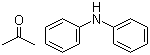 structure of CAS# 68412-48-6, Acetone diphenylamine