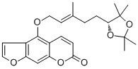 structure of CAS# 684217-08-1, 6',7'-Dihydroxybergamottin acetonide