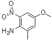 4-Methoxy-2-methyl-6-nitrobenzenamine molecular structure (CAS 684237-54-5)