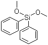 structure of CAS# 6843-66-9, Diphenyldimethoxysilane