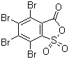 Tetrabromo-2-sulfobenzoic acid cyclic anhydride molecular structure (CAS 68460-01-5)