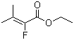 CAS # 685-89-2, 2-Fluoro-3-methyl-but-2-enoic acid ethyl ester, 2-Fluoro-3-methylcrotonic acid ethyl ester