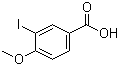 3-Iodo-4-methoxybenzoic acid molecular structure (CAS 68507-19-7)