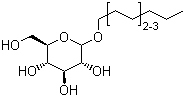 structure of CAS# 68515-73-1, Decyl-octyl glycosides oligomer