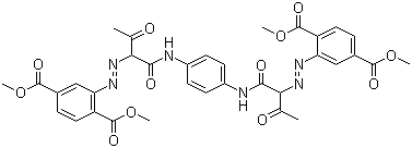 structure of CAS# 68516-73-4, Pigment Yellow 155