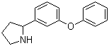 CAS # 68548-75-4, 2-(3-Phenoxyphenyl)pyrrolidine