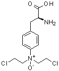 CAS 登录号：685847-78-3, 4-[二(2-氯乙基)氧代氨基]-L-苯丙氨酸