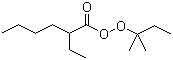 过氧化叔戊基-2-乙基己酸酯分子结构 (CAS 686-31-7)
