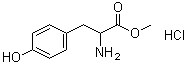 structure of CAS# 68697-61-0, DL-酪氨酸甲酯盐酸盐