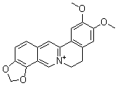 CAS 登录号：6873-09-2, 表小檗碱