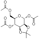 CAS # 68791-17-3, 2,3-O-(1-Methylethylidene)-alpha-D-mannopyranose triacetate