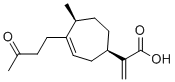 (1R-顺式)-5-甲基-alpha-亚甲基-4-(3-氧代丁基)-3-环庚烯-1-乙酸分子结构 (CAS 68799-38-2)