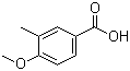 4-甲氧基-3-甲基苯甲酸分子结构 (CAS 6880-04-2)