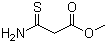 3-氨基-3-硫酮丙酸甲酯分子结构 (CAS 689-09-8)