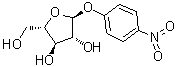 structure of CAS# 6892-58-6, 4-硝基苯基 alpha-L-阿拉伯呋喃糖苷