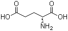 structure of CAS# 6893-26-1, D(-)-Glutamic acid