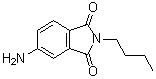 N-丁基-4-氨基邻苯二甲酰亚胺分子结构 (CAS 68930-97-2)