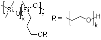 CAS 登录号：68937-54-2, 聚(二甲基硅氧烷-3-羟基丙基甲基硅氧烷)聚氧乙烯醚, 二甲基-3-羟丙基甲基(硅氧烷与聚硅氧烷)聚乙二醇单甲醚的醚化物