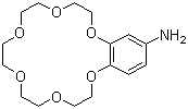 4'-Aminobenzo-18-crown-6 molecular structure (CAS 68941-06-0)
