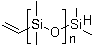 Polysiloxanes di-Me mono(vinyl group)-terminated molecular structure (CAS 68952-00-1)