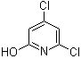 2,4-二氯-6-羟基吡啶分子结构 (CAS 68963-75-7)