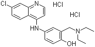 structure of CAS# 69-44-3, Acrichin dihydrochloride