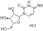 structure of CAS# 69-74-9, Cytarabine hydrochloride