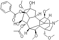 Hypaconitine molecular structure (CAS 6900-87-4)