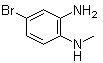 2-氨基-4-溴-N-甲基苯胺分子结构 (CAS 69038-76-2)