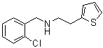 CAS # 69061-17-2, N-[(2-Chlorophenyl)methyl]-2-thiopheneethanamine