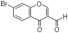 7-溴-4-氧代-4H-苯并吡喃-3-甲醛分子结构 (CAS 69155-80-2)