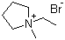 structure of CAS# 69227-51-6, 1-Ethyl-1-methylpyrrolidinium bromide