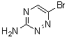 structure of CAS# 69249-22-5, 3-Amino-6-bromo-1,2,4-triazine