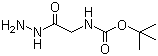 structure of CAS# 6926-09-6, Boc-Glycine hydrazide