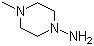 structure of CAS# 6928-85-4, 1-Amino-4-methylpiperazine