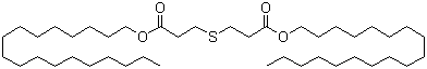 硫代二丙酸双十八醇酯分子结构 (CAS 693-36-7)