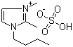 CAS # 693226-64-1, 1-Butyl-2,3-dimethyl-1H-imidazolium sulfate, 3-Butyl-1,2-dimethyl-1H-imidazolium sulfate, 1-n-Butyl-2,3-dimethylimidazolium hydrogen sulfate