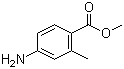 4-Amino-2-methylbenzoic acid methyl ester molecular structure (CAS 6933-47-7)